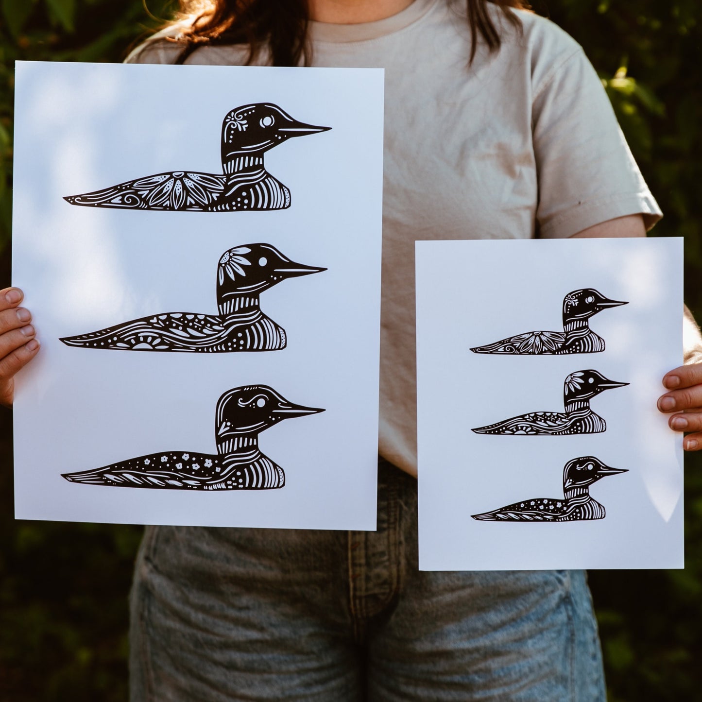 Common Loon - Cabin Art - Cabin Decor - Minnesota Art - Nordic Art - Loon Art