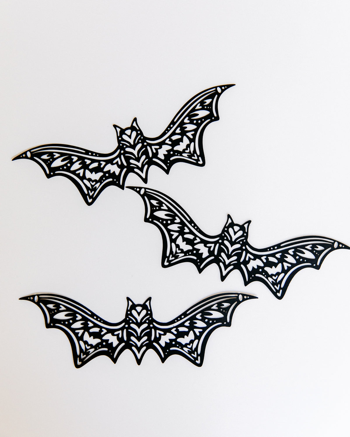 Halloween Bat Paper Garland - Set of 3
