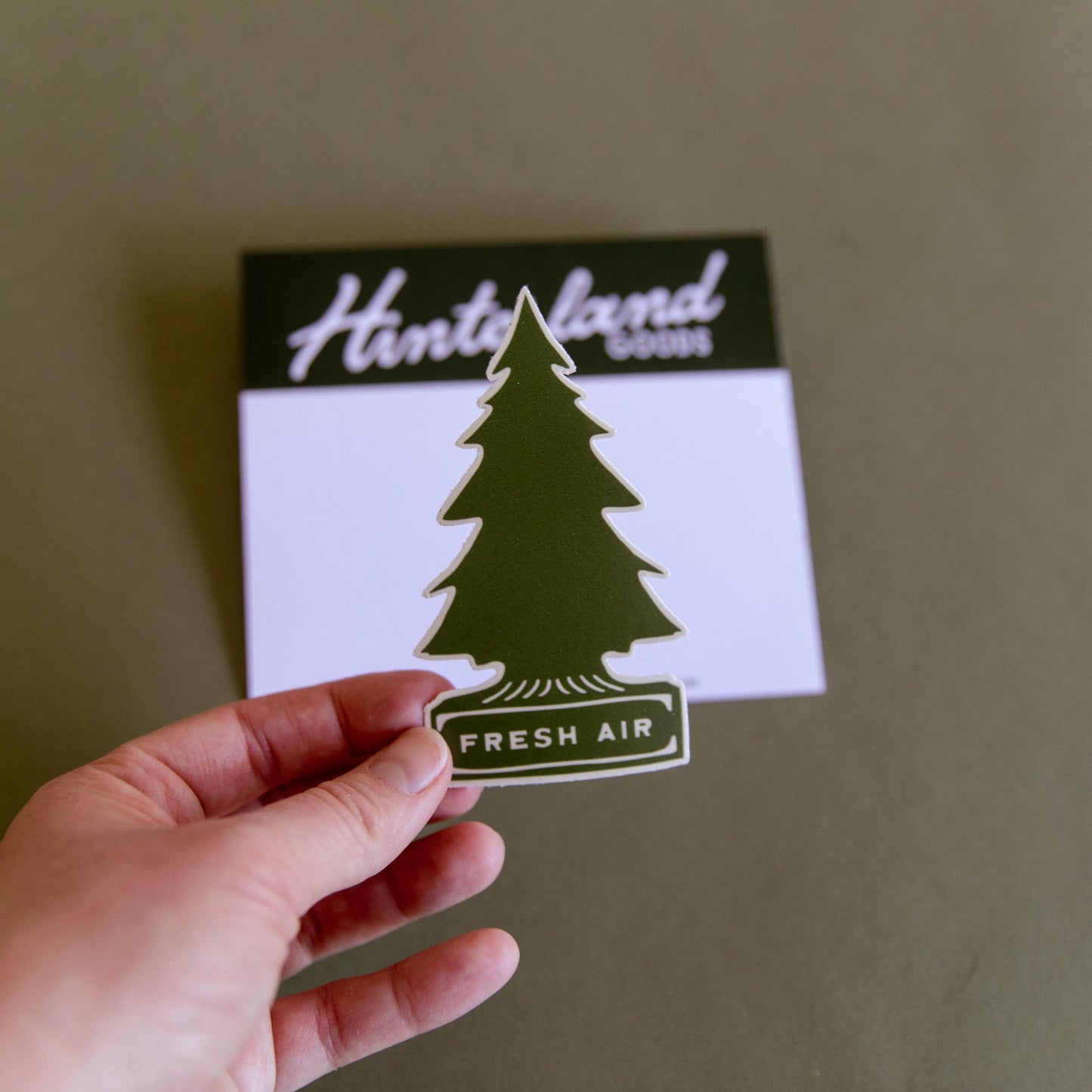 Fresh Air Sticker - Pine Sticker - Pine Air Freshener - Outdoor Sticker - Camping Sticker-Bumper Sticker