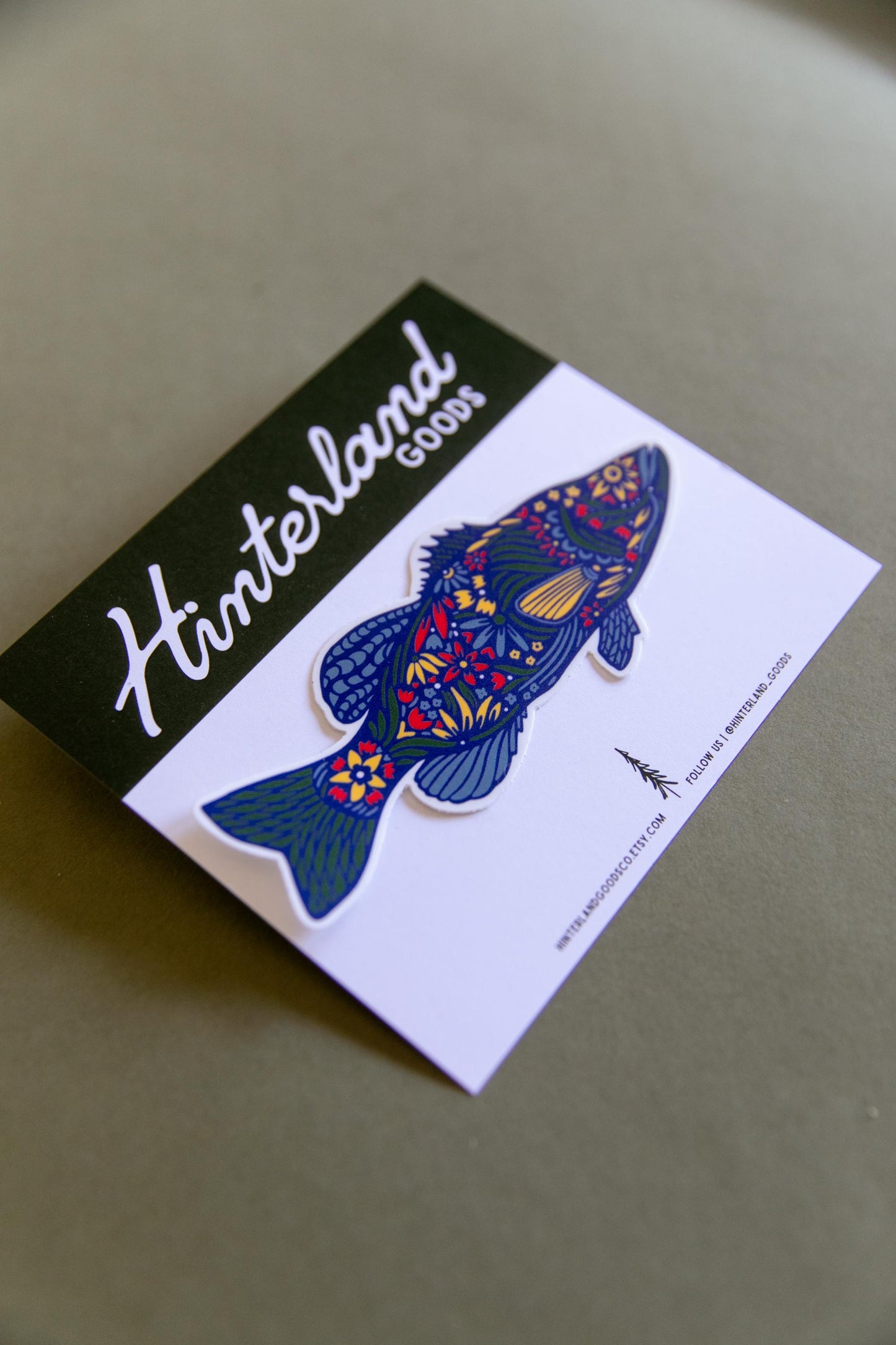Colorful Fish Sticker - Bumper Sticker - Fishing - Water bottle sticker - Waterproof Sticker