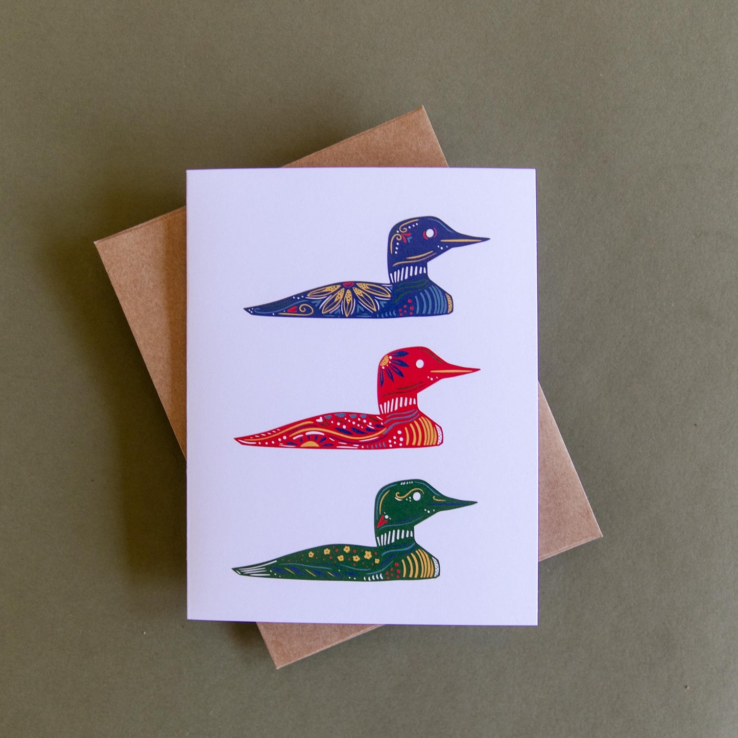 Greeting Card Common Loon - Blank Card - Card - Gift - Minnesota Card